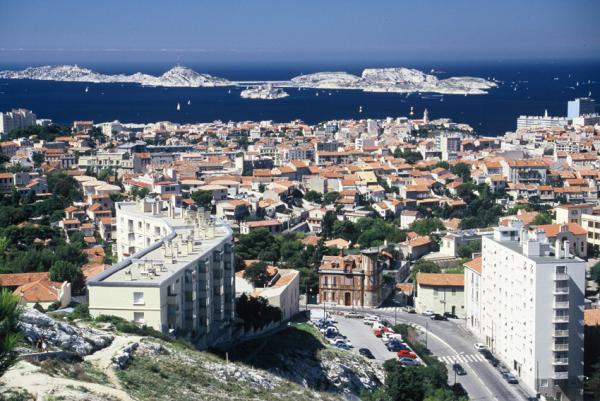 Vue de Notre Dame de la Garde